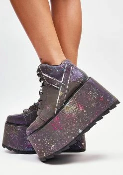 Y.R.U. Qozmo Alien Platform Sneakers