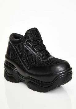 Y.R.U. Midnight Matrixx Platform Sneakers