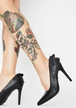 Y.R.U. Matte Angyl Heels