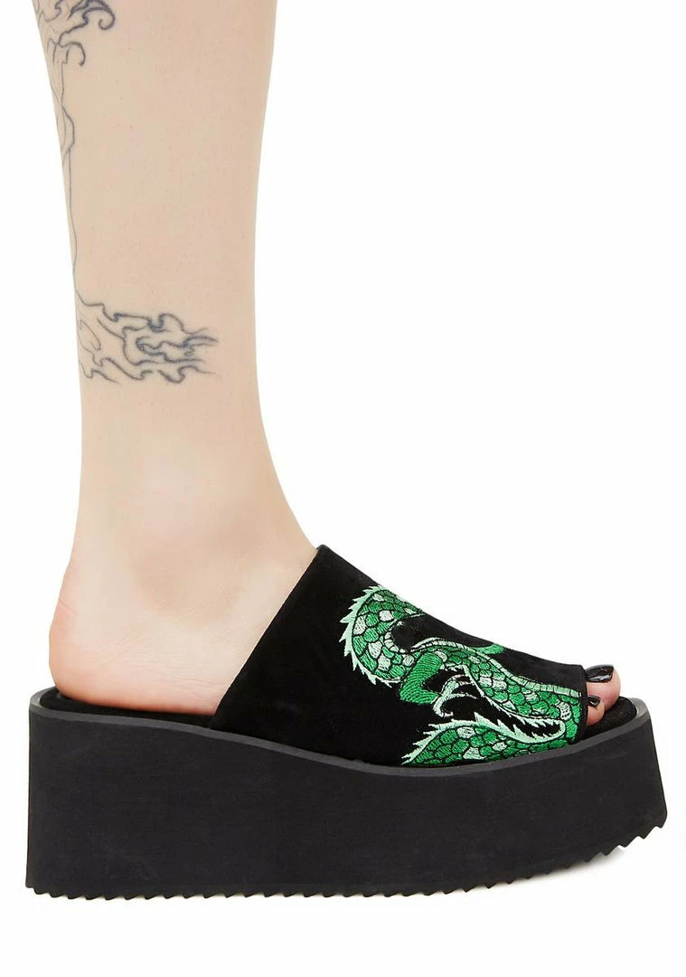 Deals 👏 Y.R.U. Phat Dragon Slides Platforms 🌟 4 Y.R.U. Phat Dragon Slides Platforms