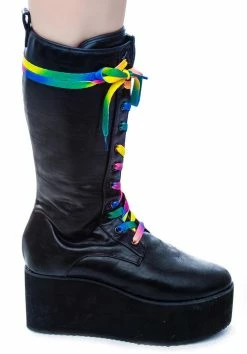 Y.R.U. Bloq Sky High Platform Boots