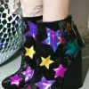 Y.R.U. Boots & Booties Velvet Jem Ankle Boots