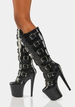 Y.R.U. VIP Hustler Knee High Boots