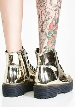 Y.R.U. Chrome Slayr Boots Boots & Booties