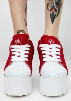 Y.R.U. Chasing Cupid Platform Lala Sneakers