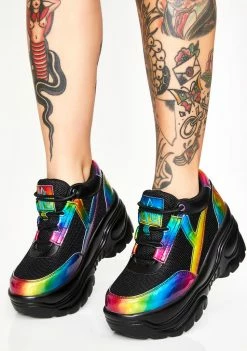 Y.R.U. Rainbow Matrixx Platform Sneakers Platforms