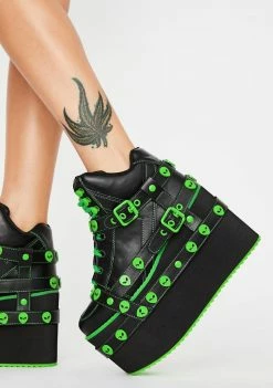 Y.R.U. Platforms Aliens Qozmo Bondage Platform Sneakers