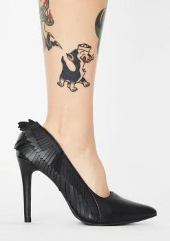 Y.R.U. Matte Angyl Heels