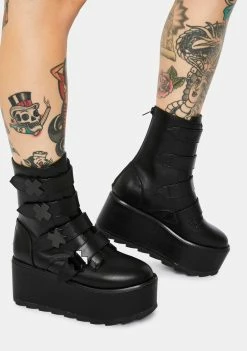 Y.R.U. Karma X Blackout Platform Boots Platforms