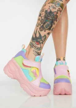 Y.R.U. Matrixx 2 Pastel Platform Sneakers