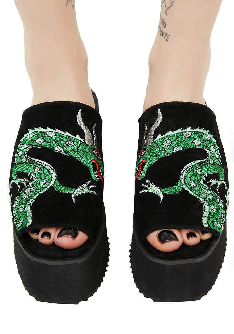 Deals 👏 Y.R.U. Phat Dragon Slides Platforms 🌟 5 Y.R.U. Phat Dragon Slides Platforms