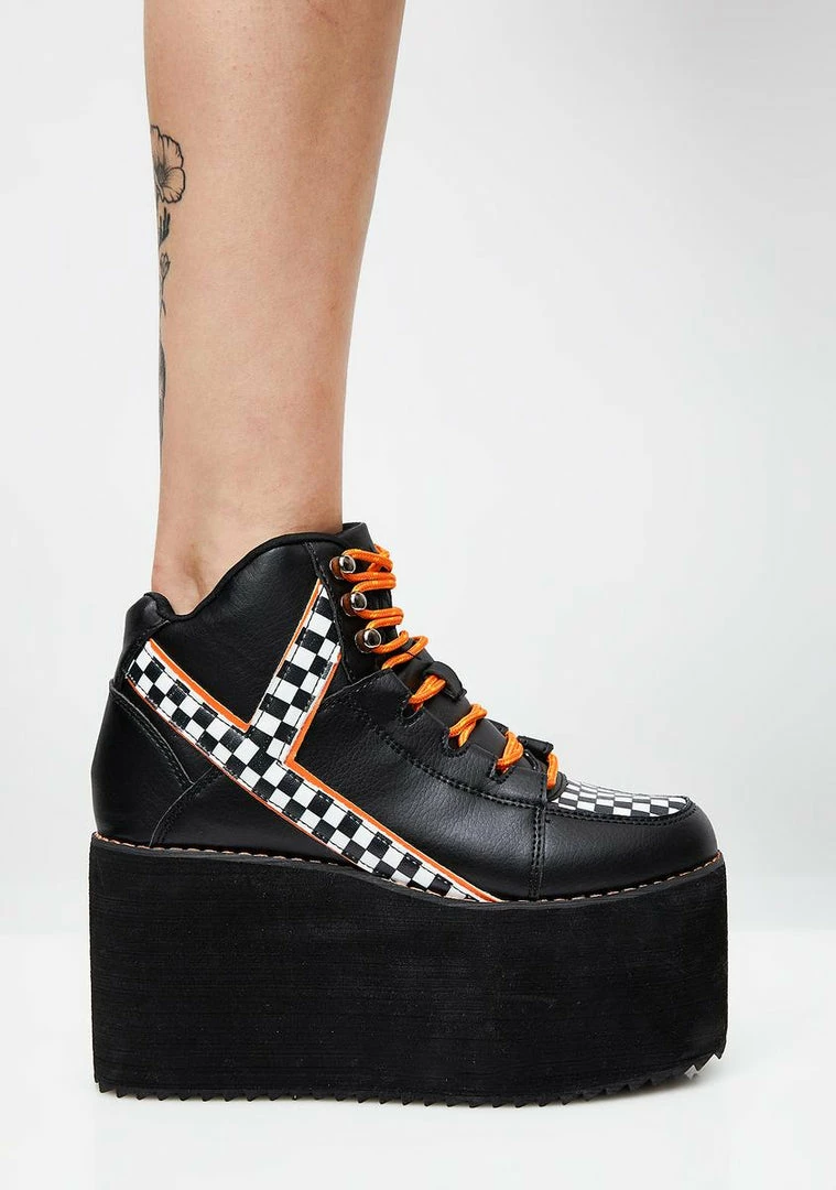 Cheap ๐ Y.R.U. Just A Quickie Qozmo Platform ๐ Sneakers โจ 4 Y.R.U. Just A Quickie Qozmo Platform Sneakers
