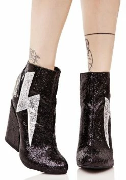 Y.R.U. Ziggy Sparkle Lightning Boots