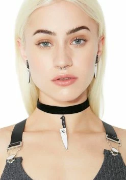 Y.R.U. Knife Earrings