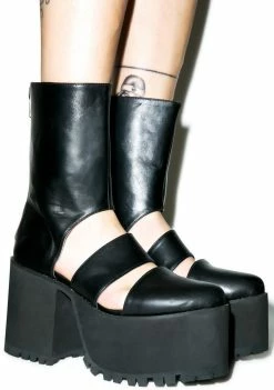 Y.R.U. Moon Wolf Platform Boots Boots & Booties