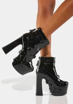 Y.R.U. Platform Boots Bottled Up Stardust Platforms