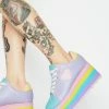 Y.R.U. Pastel Lala Platform Sneakers