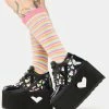 Y.R.U. Qozmo Lo Care Bears Platform Sneakers