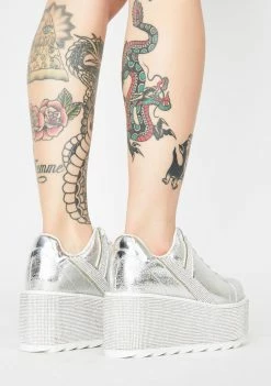 Y.R.U. Lala Qrystal Platform Sneakers Platforms