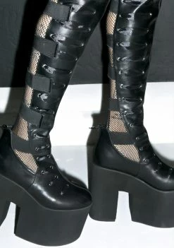 Y.R.U. Battle Platform Boots Boots & Booties