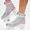 Y.R.U. Qozmiq Iridescent Quad Roller Skates
