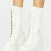 Y.R.U. Dune Lace-Up Platform Boots