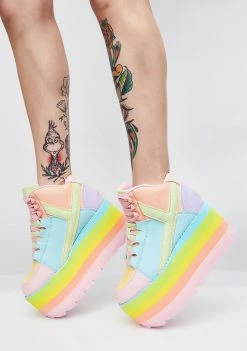 Y.R.U. (Pre)Skoolin' U Platform Qozmo Sneakers