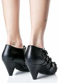 Y.R.U. Scorpio Buckled Booties