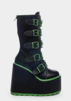 Best Sale 👏 Y.R.U. Dune Toxica Platform 🥾 Boots 🔔 8 Y.R.U. Dune Toxica Platform Boots