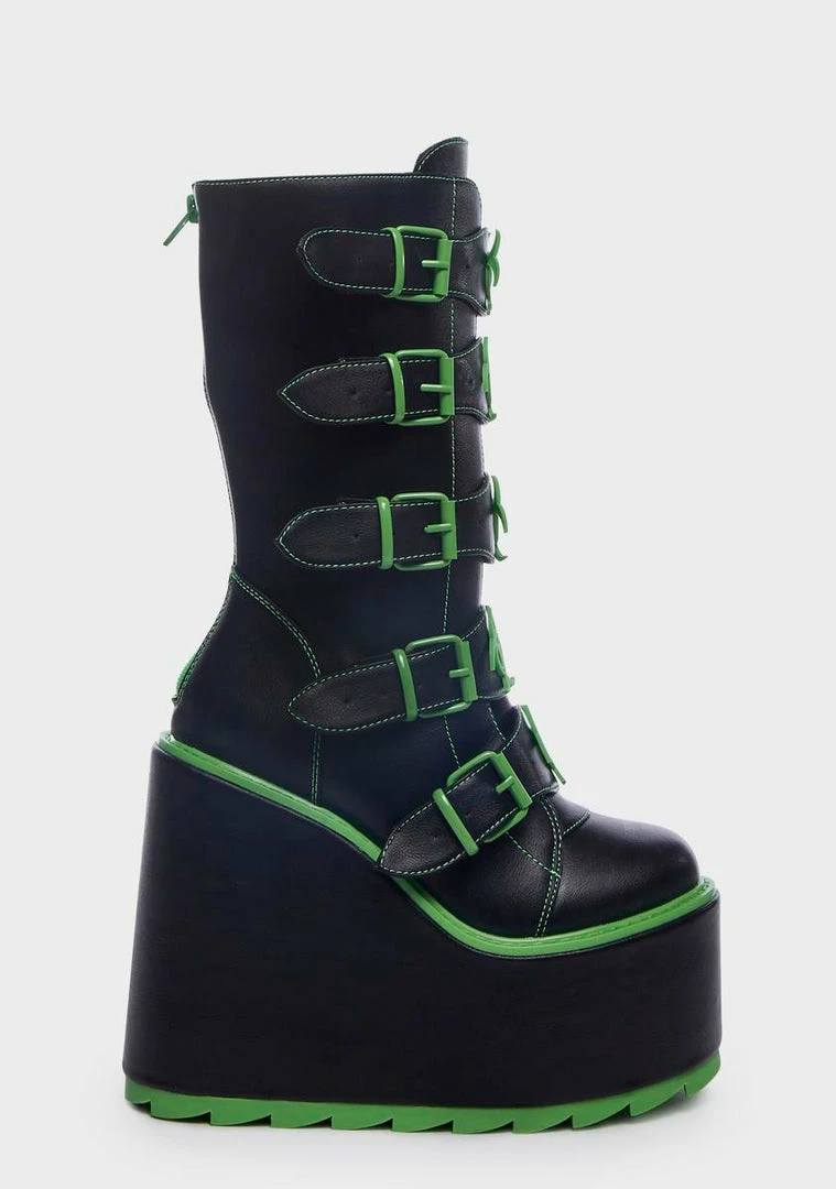 Best Sale 👏 Y.R.U. Dune Toxica Platform 🥾 Boots 🔔 5 Y.R.U. Dune Toxica Platform Boots