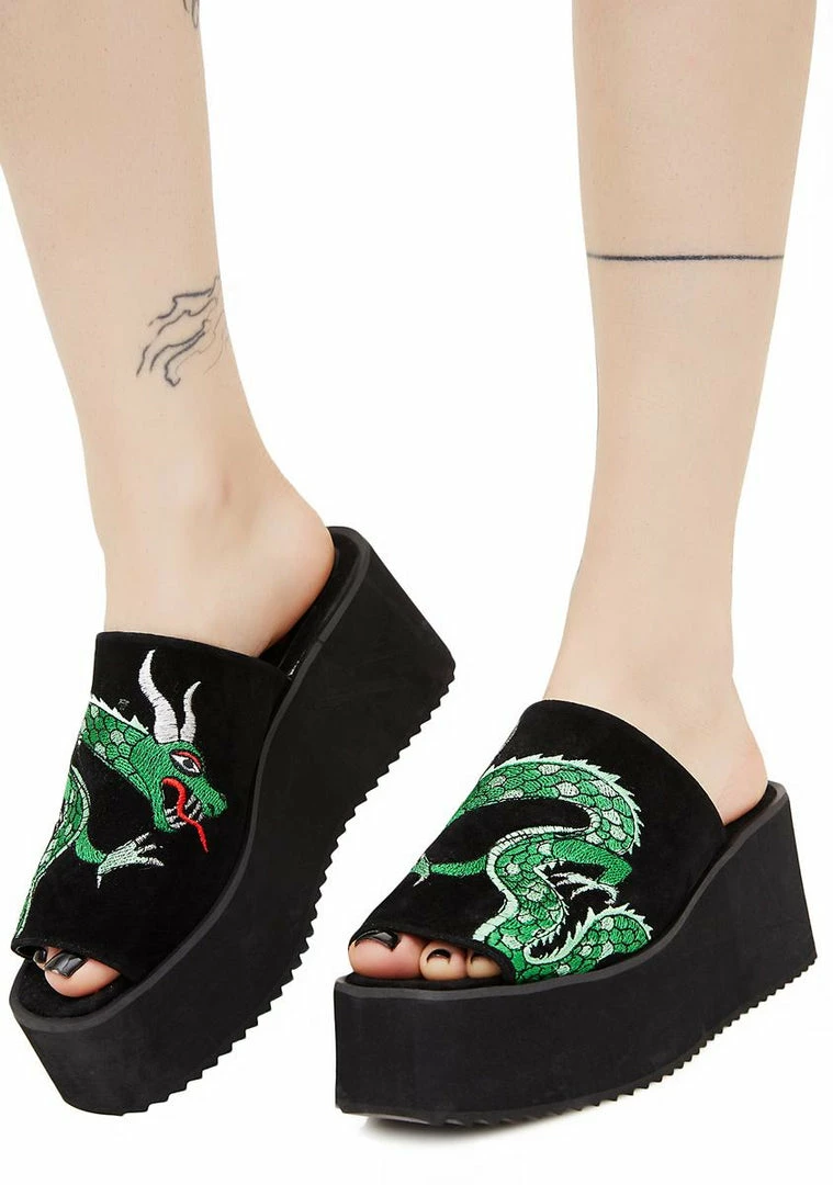 Deals 👏 Y.R.U. Phat Dragon Slides Platforms 🌟 3 Y.R.U. Phat Dragon Slides Platforms