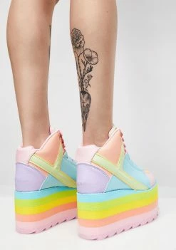 Y.R.U. (Pre)Skoolin' U Platform Qozmo Sneakers