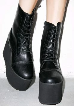 Y.R.U. Tanq Platform Boots Boots & Booties