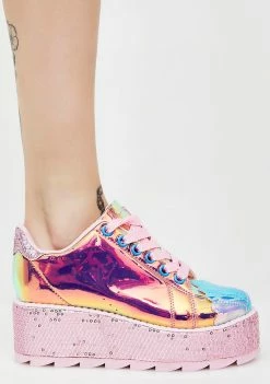 Y.R.U. Mermaid Lala Platform Sneakers Platforms
