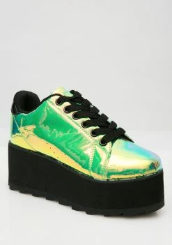 Y.R.U. Platforms Spacebound Lala Platform Sneakers