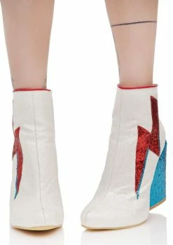 Y.R.U. Ziggy Dust Sparkle Lightning Boots Boots & Booties