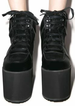 Y.R.U. Platforms Qozmo Hi Platform Sneakers