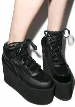 Y.R.U. Platforms Qozmo Hi Platform Sneakers