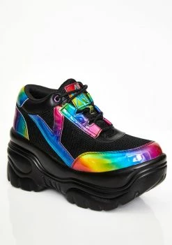 Y.R.U. Rainbow Matrixx Platform Sneakers Platforms