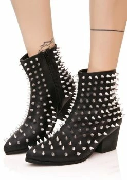 Y.R.U. Aurora Spiked Booties