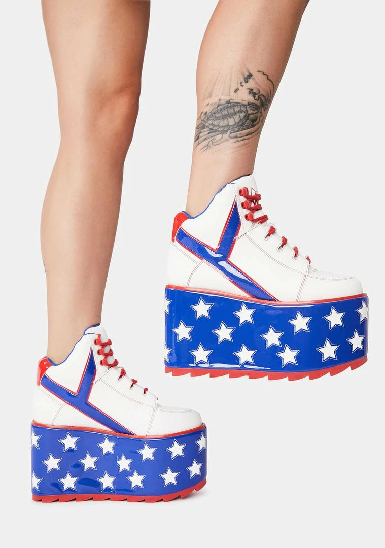 Outlet ๐ Y.R.U. Platforms Star Qozmo Platform ๐ Sneakers ๐ 3 Y.R.U. Platforms Star Qozmo Platform Sneakers