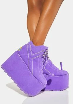 Y.R.U. Tinky Winky Qozmo Platform Sneakers