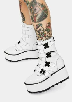 Y.R.U. Platforms Karma X Storm TT Patent Platform Boots