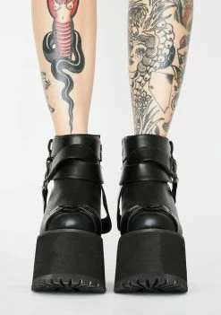 Y.R.U. Platforms Cherish Heart Platform Boots