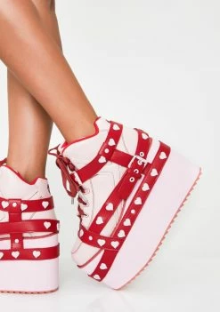 Y.R.U. Qozmo Heart Platform Sneakers