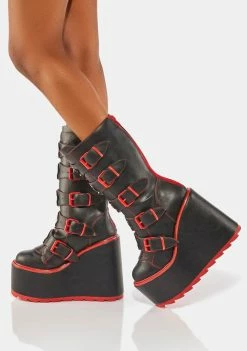 Y.R.U. Red Dune Mushroom Boots