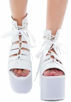 Y.R.U. Medusa Open Toe Platform
