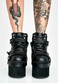 Y.R.U. Platforms Qozmo Bondage Platform Sneakers