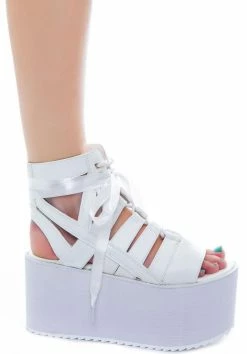 Y.R.U. Medusa Open Toe Platform