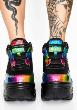 Y.R.U. Rainbow Matrixx Platform Sneakers Platforms